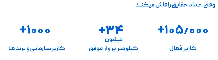 34 میلیون کیلومتر پرواز با جمبوجت