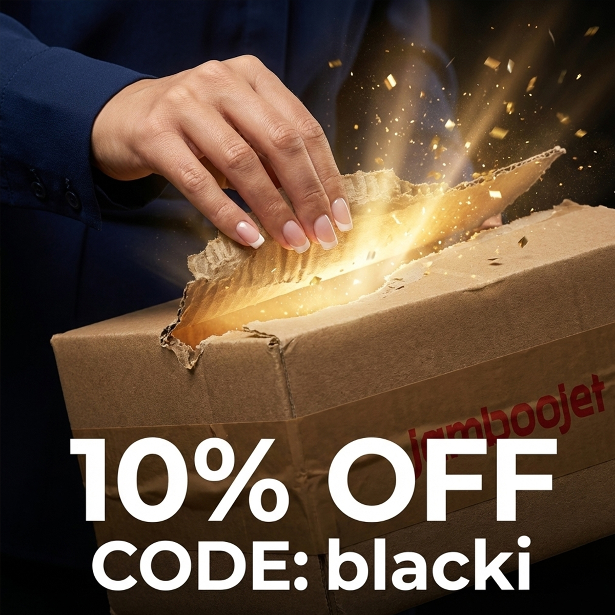 بلک فرایدی جهانی در خانه شما؛ 10٪ تخفیف خرید از آمازون، ای‌بی و علی‌بابا با جمبوجت